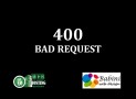 400 BAD REQUEST ERROR